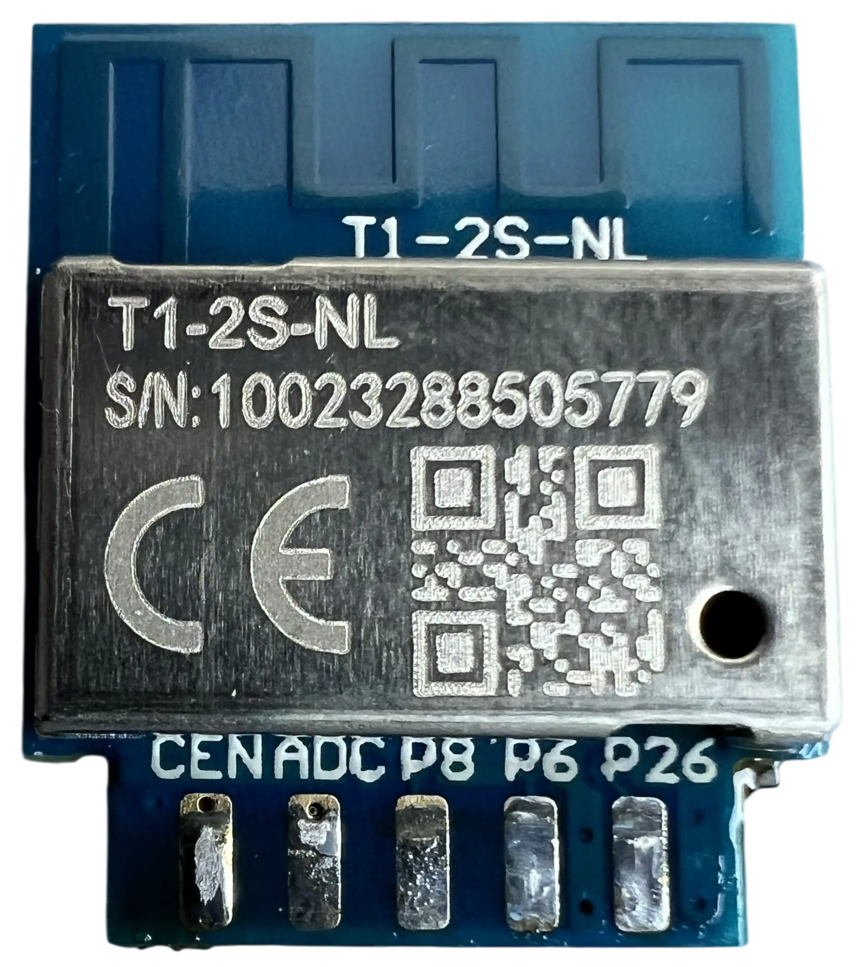 Tuya T1-2S-NL module front Tuya T1-2S-NL module front